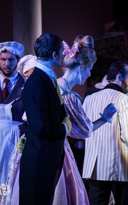 Glenna Weber and Ensemble in "Drowsy Chaperone"