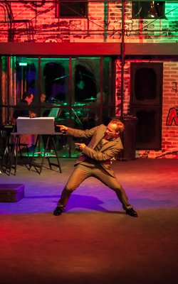 Marcel-Philip Kraml and Rafael Weissengruber in "Tick Tick Boom"