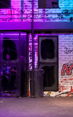 Marcel-Philip Kraml and Glenna Weber in "Tick Tick Boom"