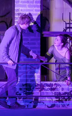 Marcel-Philip Kraml and Glenna Weber in "Tick Tick Boom"